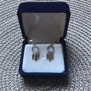 Silver Dream Catcher Earrings